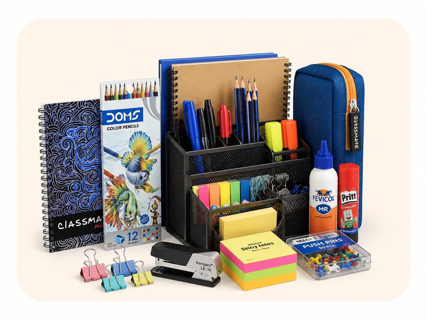 Stationery — FMCG category distributed by Ecoo Basket